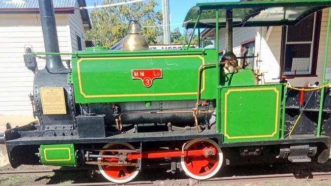 1903 Hunslet Steam Locomotive took MMPAD volunteers two years to restore.