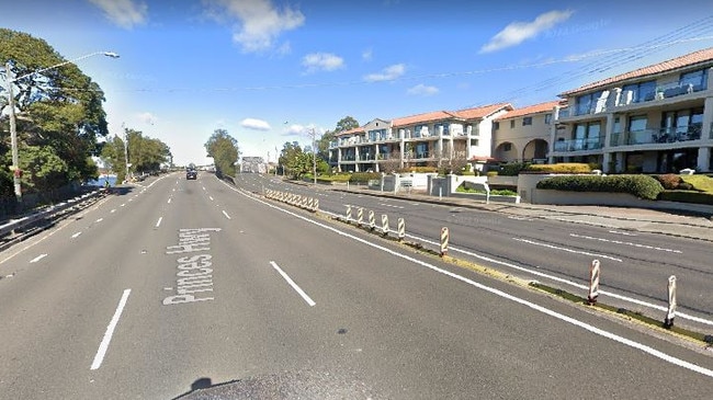 A man has been jailed over a drag race gone wrong on the Princes Hwy near Tom Uglys Bridge in Blakehurst. Picture: Google Maps