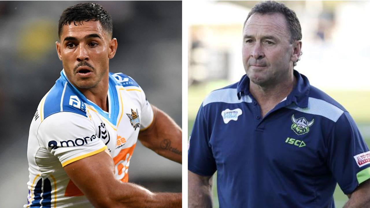 Jamal Fogarty and Ricky Stuart.