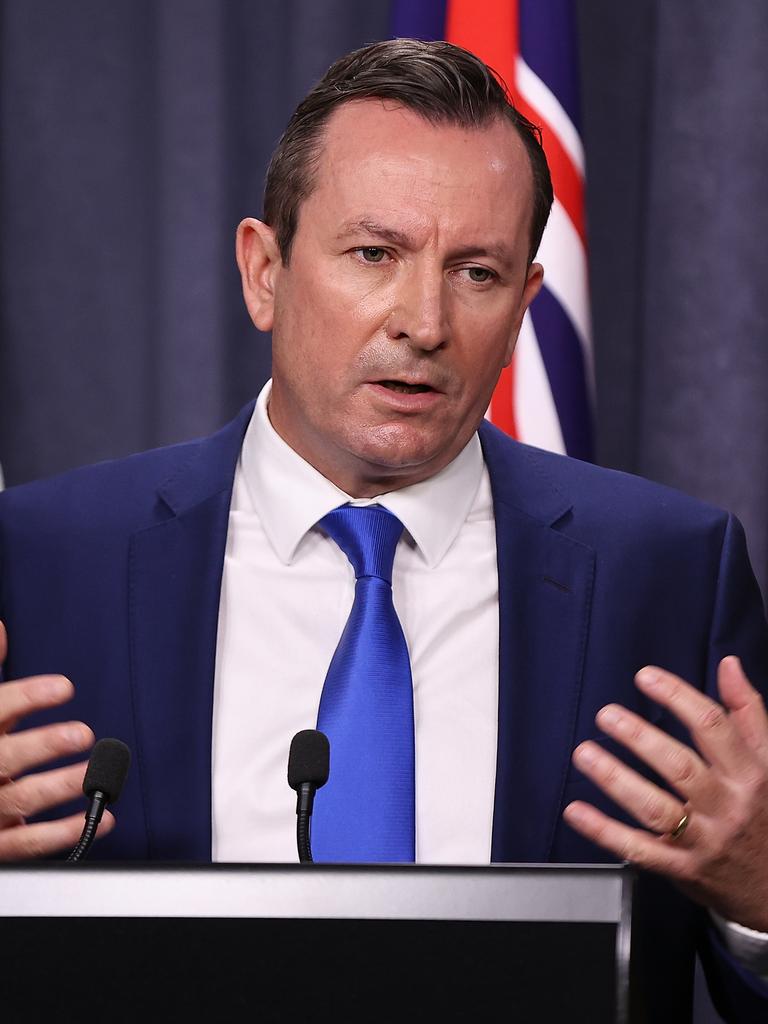 West Australian Premier Mark McGowan. Picture: Paul Kane/Getty Images