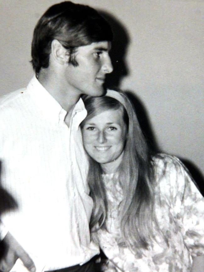 Chris Dawson and Lynette Simms together in 1965.