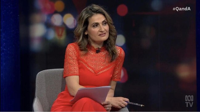 Patricia Karvelas is the host of ABC's Q+A program. Source: Instagram.