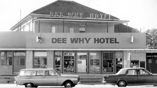 The Dee Why Hotel in 1976. Picture: John Hawryluk.