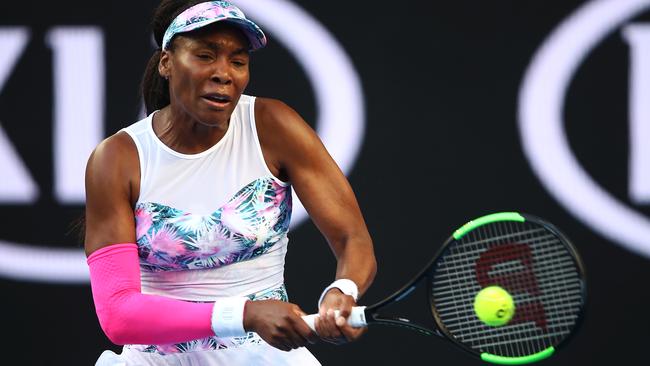 Venus Williams is out of the Australian Open. Picture: Getty Images 