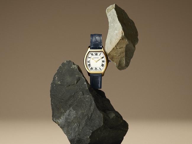 The Cartier Prive Tortue watch.