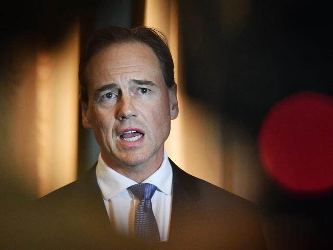 Health Minister Greg Hunt. Picture: AAP