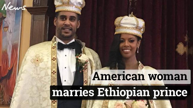 American woman marries Ethiopian prince