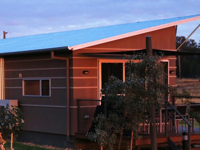 The Savannah Cabins are located adjacent to the Taronga Western Plains Zoo in Dubbo. Picture: Toby Zerna