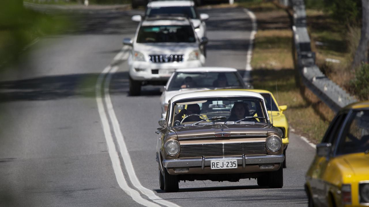 Bay to Birdwood on the road. Picture: Brett Hartwig