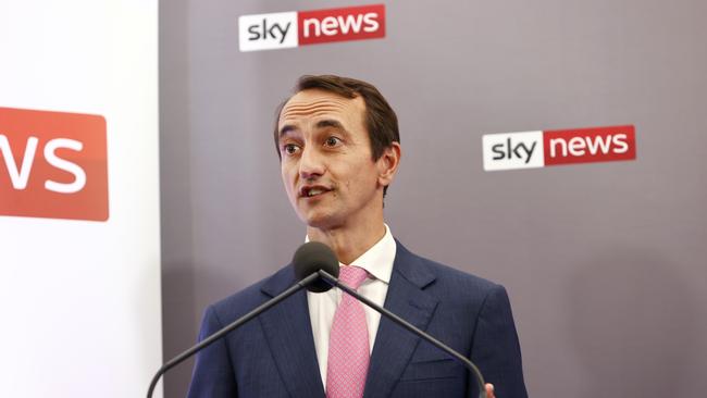 Liberal MP Dave Sharma doesn’t have a single solar panel or an EV car. Picture: Richard Dobson