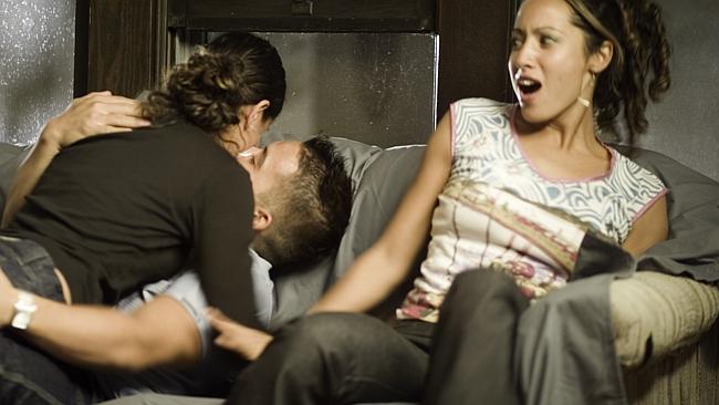 PDA roommates. That's awkward. Picture: Thinkstock