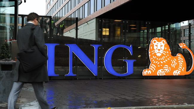 Dutch bank ING has delivered an ‘out-of-cycle’ increase of 0.05 per cent in its variable rate. Picture: Toussaint Kluiters / ANP / AFP