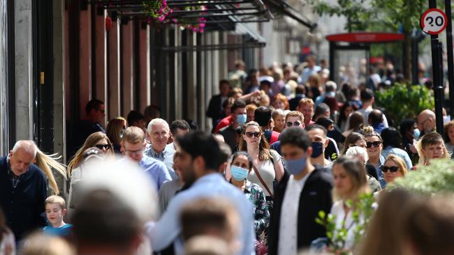 The UK has achieved broader Covid-19 vaccine coverage than many of its peers, including the US. Picture: Getty Images