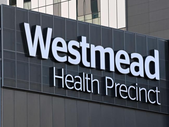 SYDNEY, AUSTRALIA - NewsWire Photos, AUGUST, 5, 2021: General view of signage at the Westmead Hospital in Sydney. Picture: NCA NewsWire/Bianca De Marchi