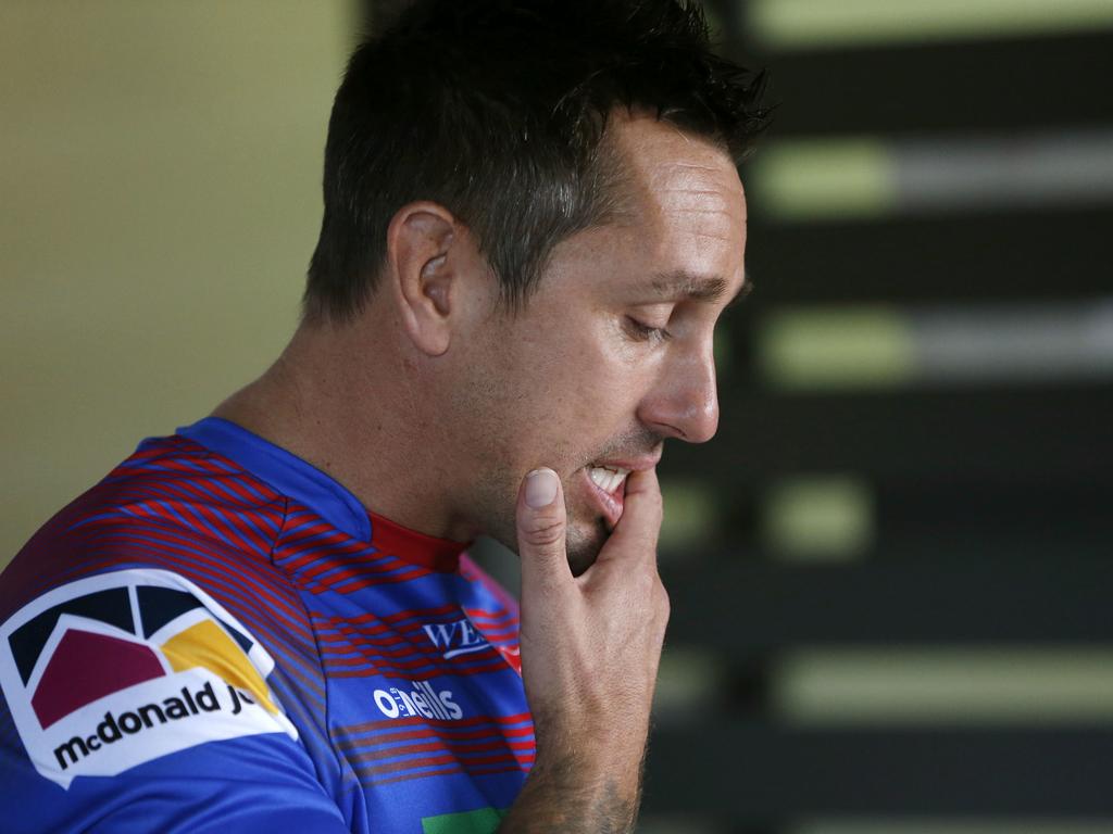 Mitchell Pearce’s 15-year NRL is over. Picture: AAP/Darren Pateman