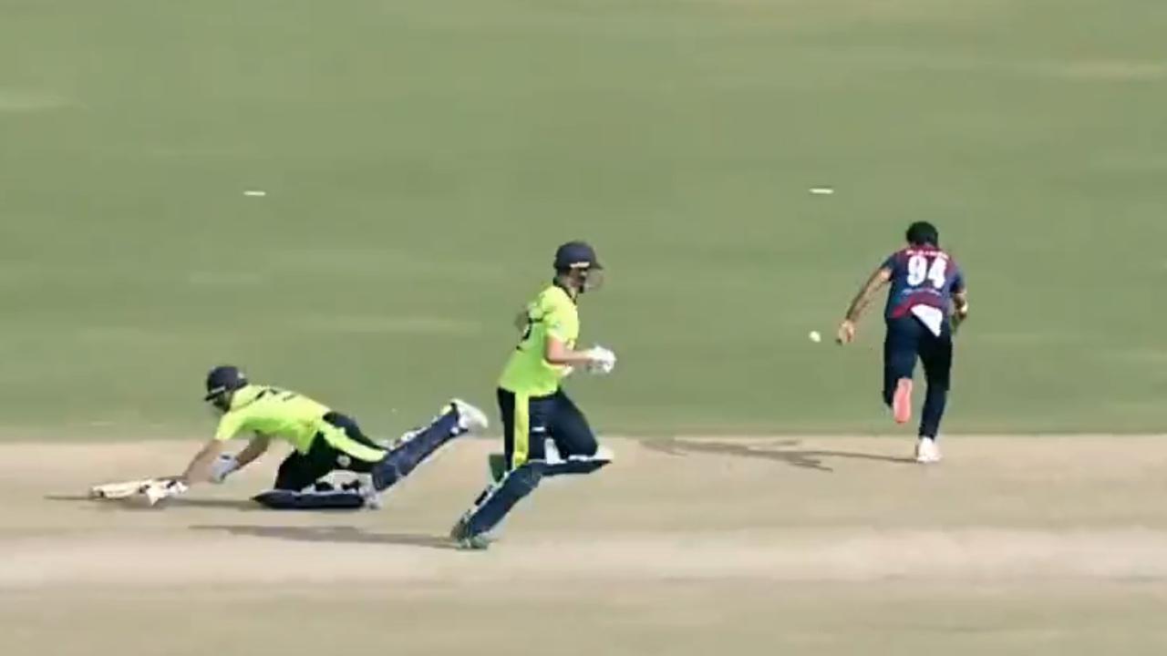 There was a touching act of sportsmanship in the Ireland vs Nepal game.