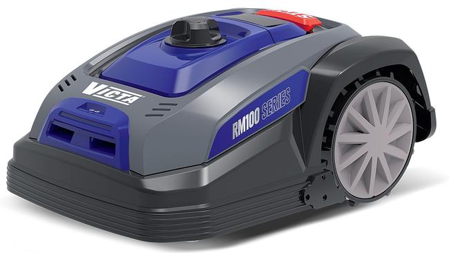 Victa RM100 robotic lawn mower. $1299, from Bunnings Warehouse.