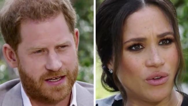 Prince Harry and Meghan Markle.