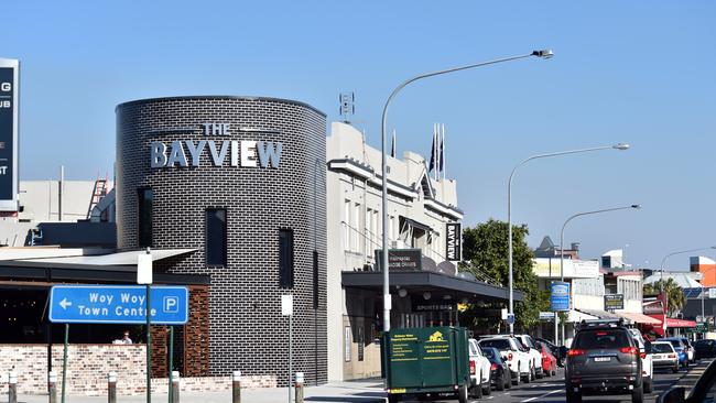 Pamela Maytom, 83, has been living in The Bayview Hotel at Woy Woy for a number of years, but is hoping to. Picture: AAP/Troy Snook