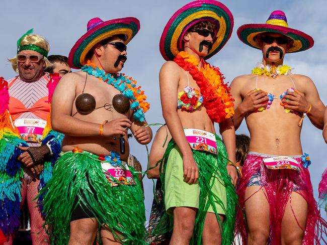 Wild scenes at massive Aussie festival