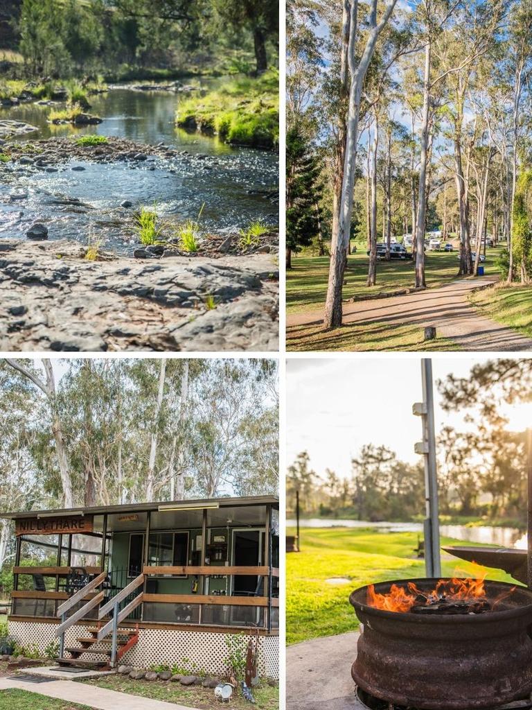 Goomburra Valley Campground has hit the market for more than $2m.