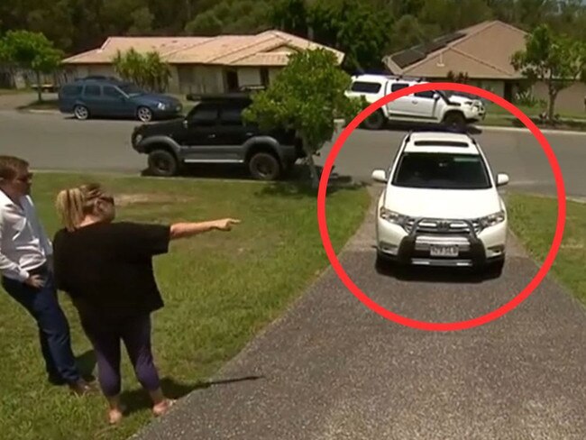 A woman is fighting a fine for parking in her own driveway. Picture: 7NEWS