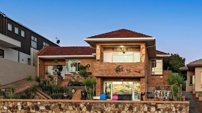 This two-storey 1950s beachside home in South Brighton was Adelaide’s top sale.