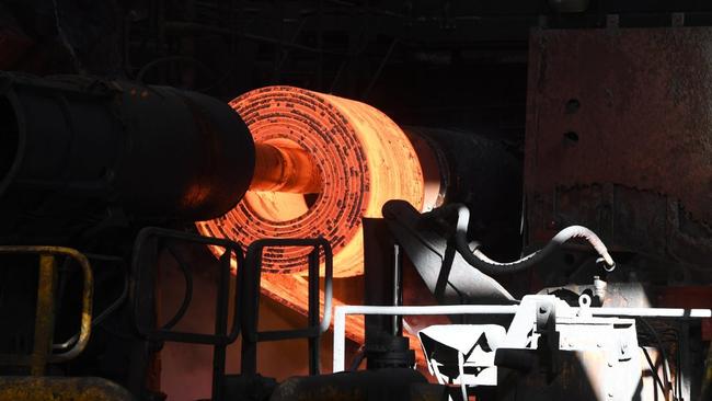 Weak steel prices are hurting Bluescope earnings.