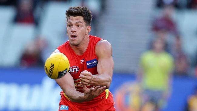 Jesse Lonergan in action for Gold Coast. He will be a welcome addition for the Eagles. Picture: Michael Klein