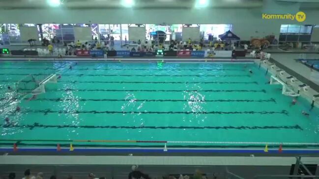 Replay: Australian Youth Water Polo Championships Week 2 - UWA v AHS Navy (12G)