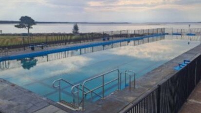 The Huskisson ocean pool located in the Shoalhaven.