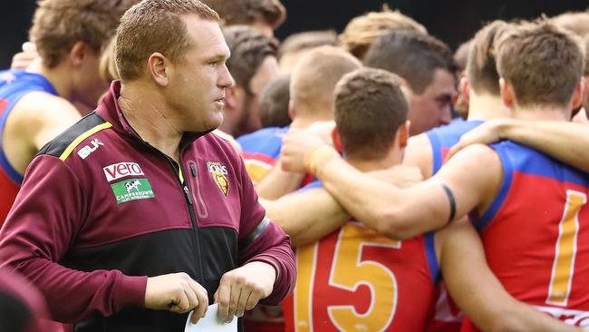 Justin Leppitsch was sacked last week. Picture: Getty Images