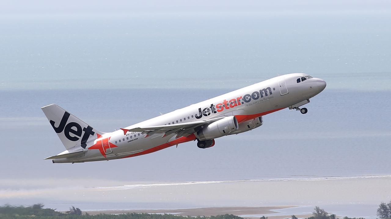 A Jetstar passenger heading to Ballina has been recorded as COVID-19 positive. Picture: BRENDAN RADKE