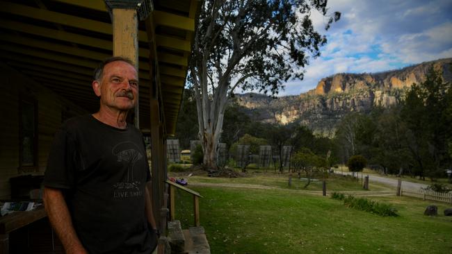 Thomas Ebersol, owner of the Newnes Hotel. Picture: Dean Sewell / Oculi for The Australian