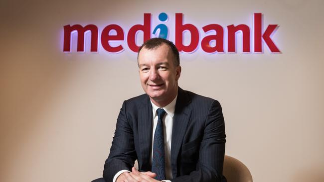 Medibank executive Andrew Wilson in the Phillip Street offices.