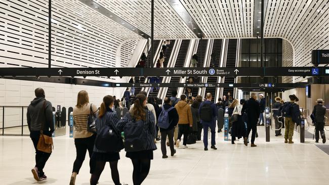 Sydney Metro commuters could see havoc on the network from August, as the Metro enterprise agreement comes to an end. Picture: Richard Dobson