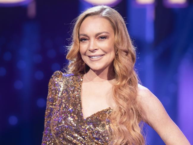 Lindsay Lohan for The Masked Singer. She was a serious actress, once. Supplied: Ten