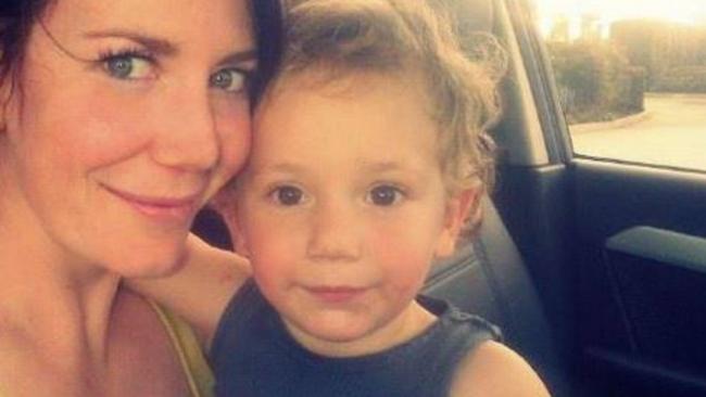 Pictured are Brisbane woman Sally Faulker and her son Noah. Sally Faulkner has been detained in Lebanan after attempting to retrieve the children from her ex-husband. Source: FACEBOOK