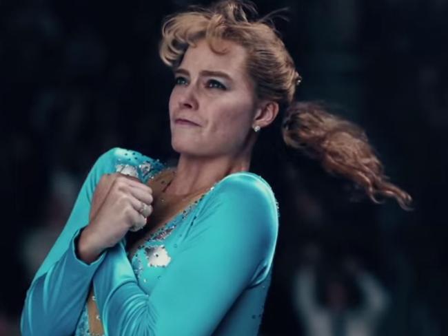 Video still from the trailer of Margot Robbie starring as Tonya Harding in the film - I, Tonya; the story of US figure skater Tonya Harding and the infamous incident involving rival skater Nancy Kerrigan.