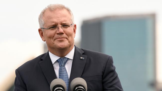 Scott Morrison is preparing a targeted fiscal response to prevent an economic downturn at home. Picture: AAP