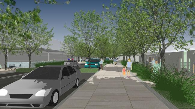 Wider footpaths and more car parking are possibilities under a redesign of Mildura’s CBD. Picture: Supplied.