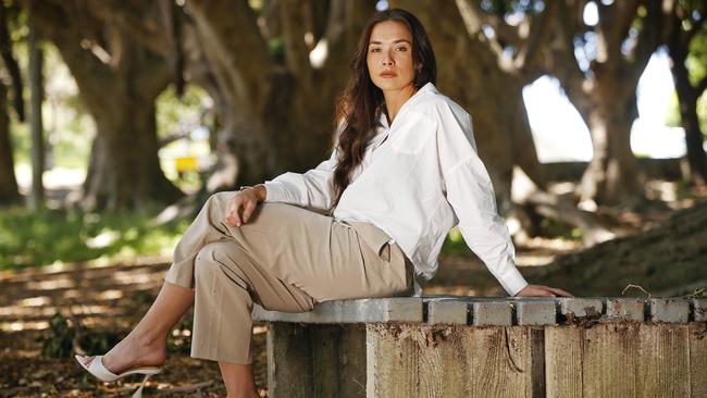 Lily Cook was photographed topless without her consent while at the beach. Picture: Sam Ruttyn