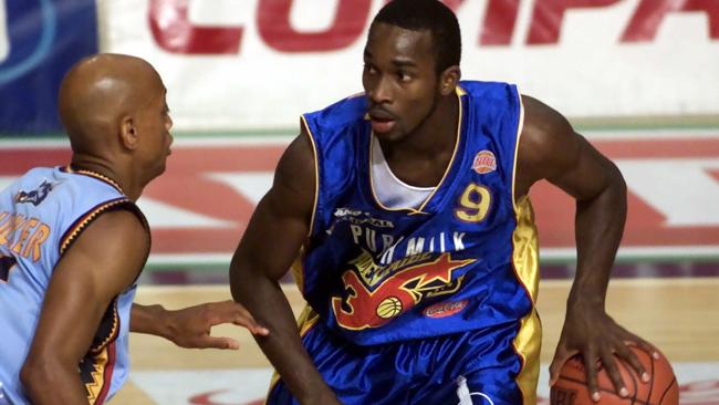 US import Willie Farley was instrumental in Adelaide 36ers’ 2002 title triumph.