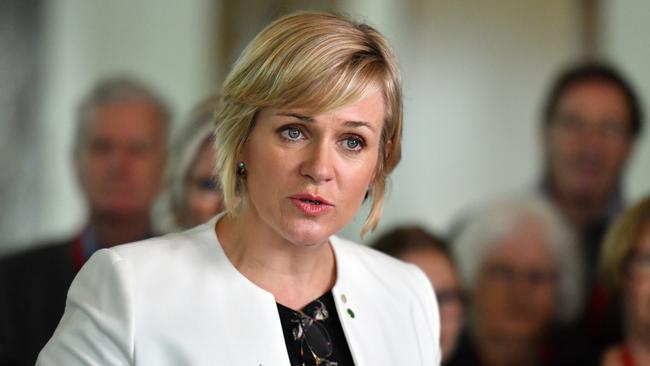 Independent Member for Warringah Zali Steggall has said that “people are already dying as a result of climate change”. Picture: AAP/Mick Tsikas