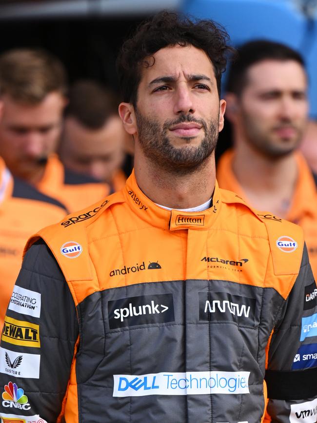 Ricciardo was always the fall guy. (Photo by Clive Mason/Getty Images)