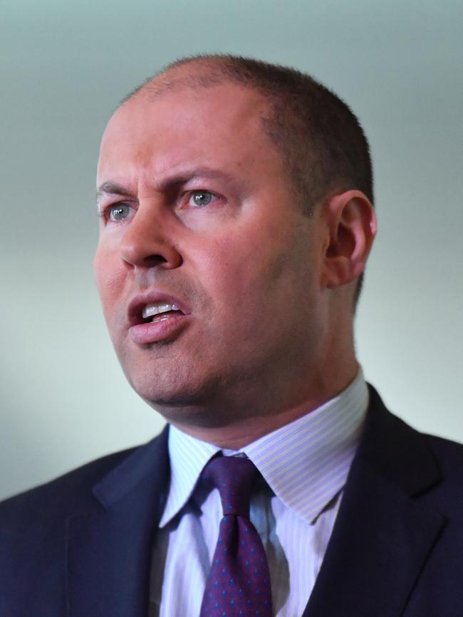 Treasurer Josh Frydenberg.