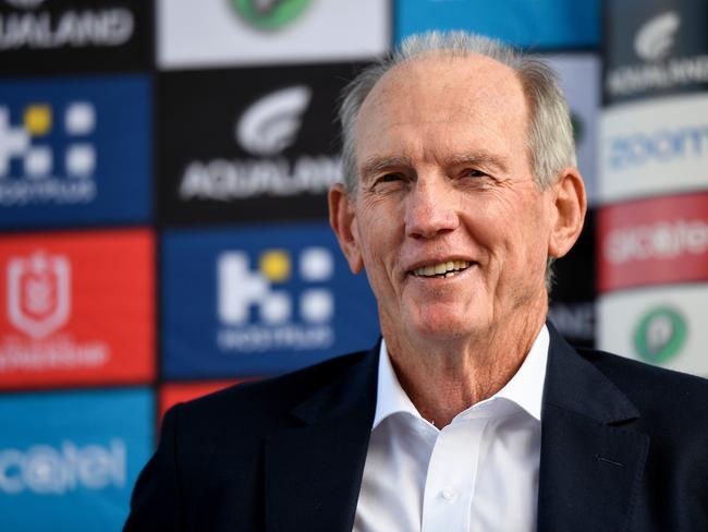 South Sydney Rabbitohs head coach Wayne Bennett. Picture: Bianca De Marchi/AAP