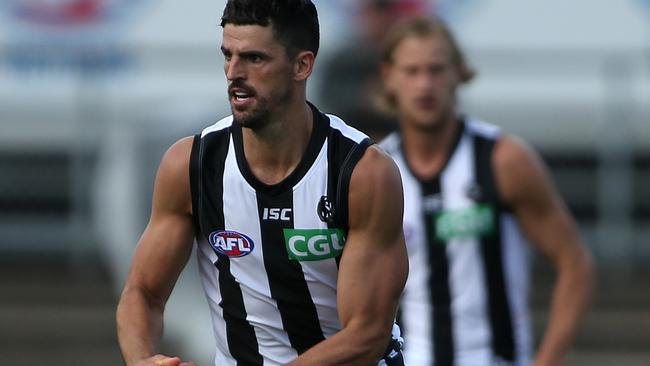 Scott Pendlebury is waiting on his COVID-19 test results.