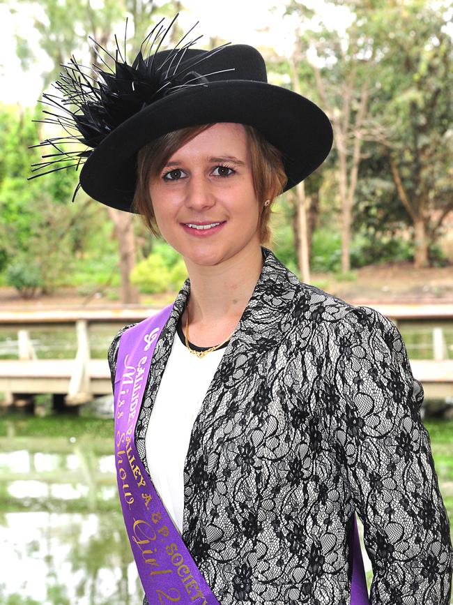 2013 Childers Miss Showgirl, pharmacy assistant Nicole Harney. Photo: Simon Young / NewsMail