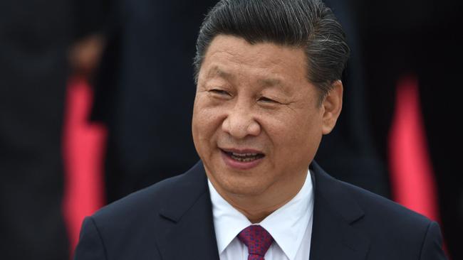 China’s President Xi Jinping. One of the major supply chain concerns if conflict escalates is the risk to microchip manufacturing in Taiwan. Picture: Anthony Wallace/AFP